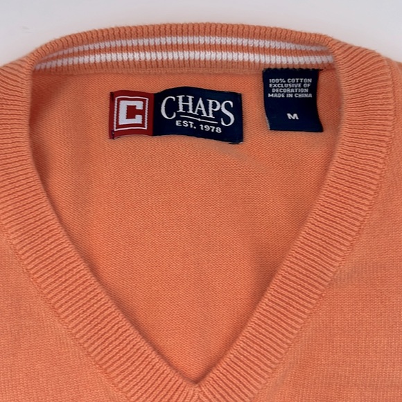 CHAPS cotton sweater - Picture 3 of 6